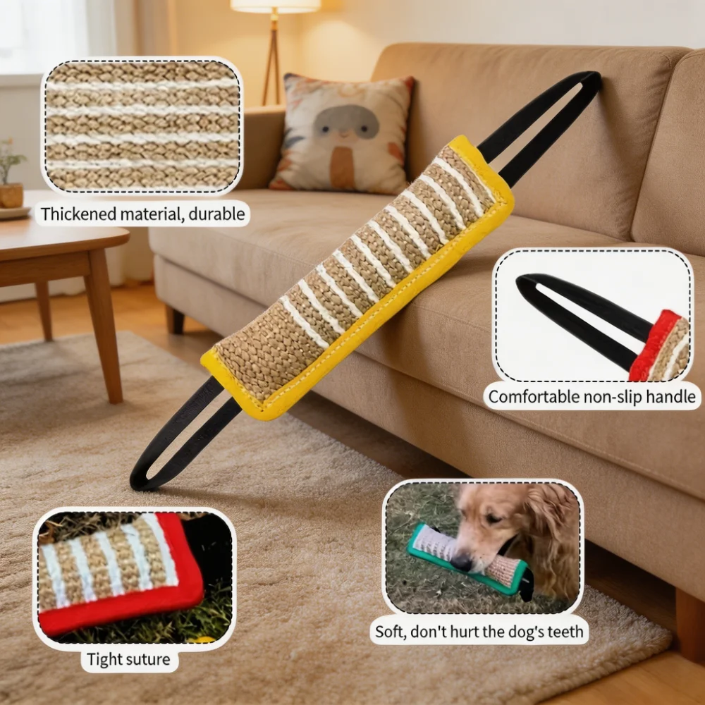 Dog Tug of War Training Stick for Medium & Large Dogs