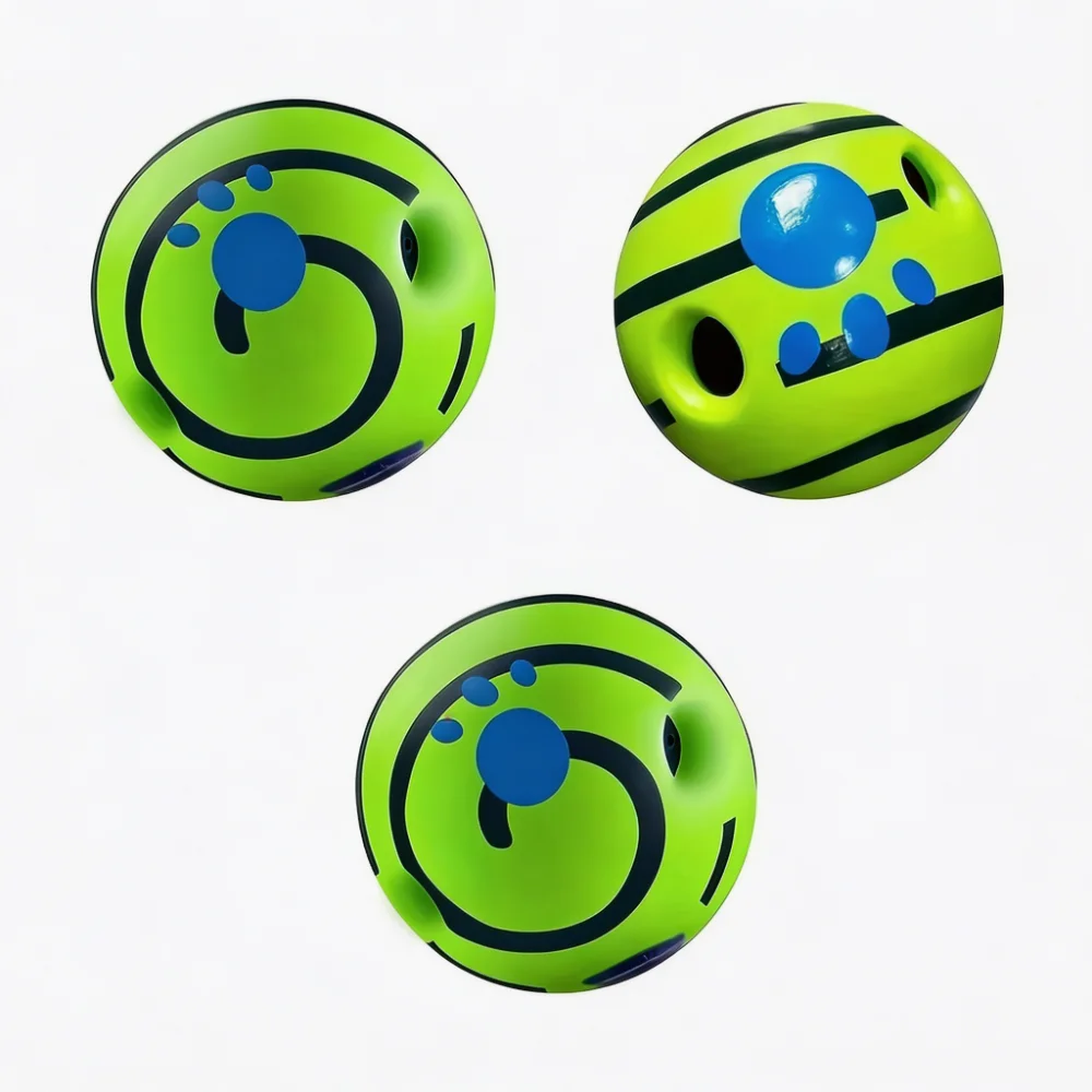 Dog Wobble Giggle Ball with Treat Dispensing