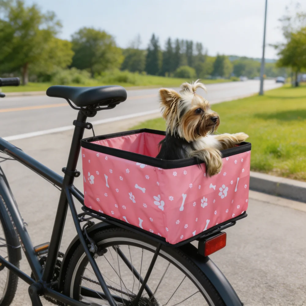 Foldable Pet Car Booster Seat
