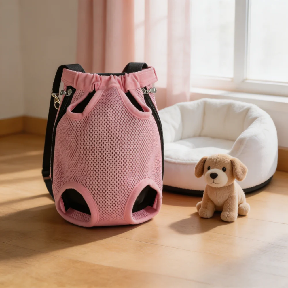 Four Limb-Out Breathable Mesh Design Pet Carrier Backpack