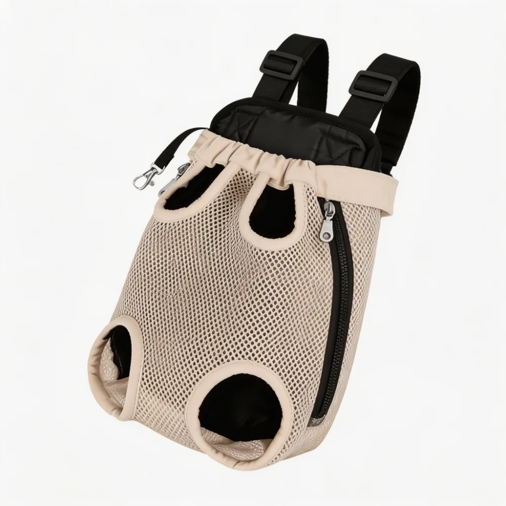 Four Limb-Out Breathable Mesh Design Pet Carrier Backpack