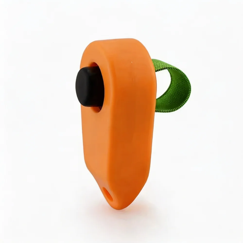 Pet Training Clicker with Coil Wrist Strap
