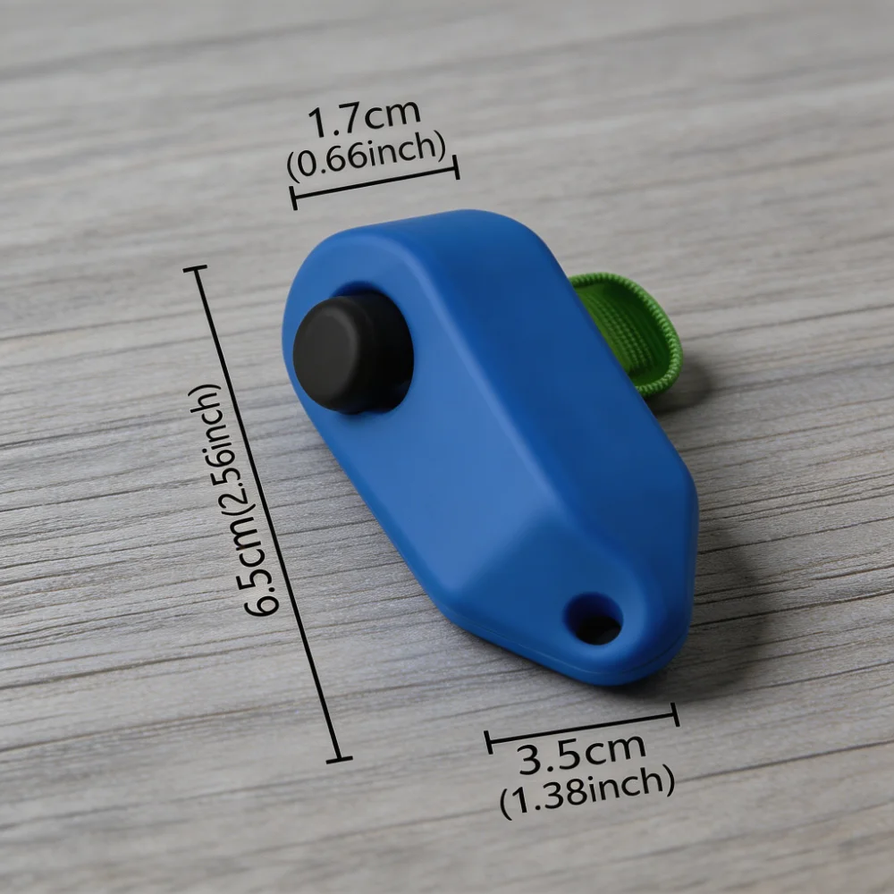 Pet Training Clicker with Coil Wrist Strap
