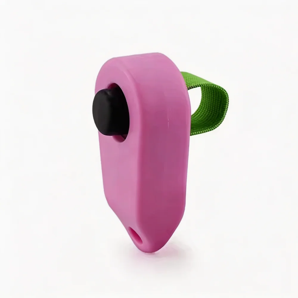 Pet Training Clicker with Coil Wrist Strap