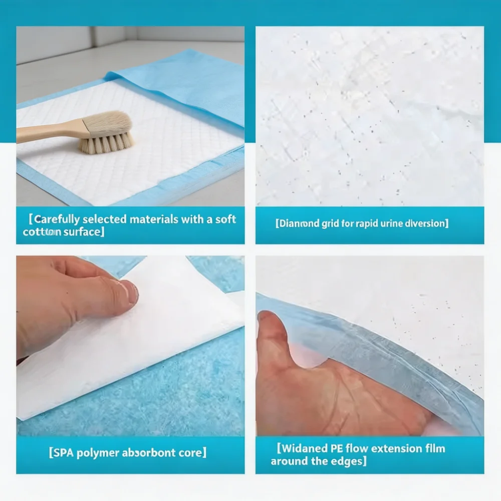 Super Absorbent Polymer Quick-Dry Puppy Pads