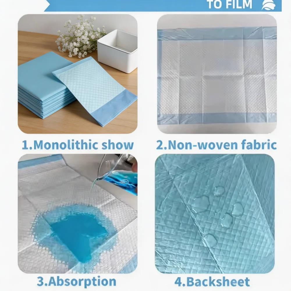 Super Absorbent Polymer Quick-Dry Puppy Pads