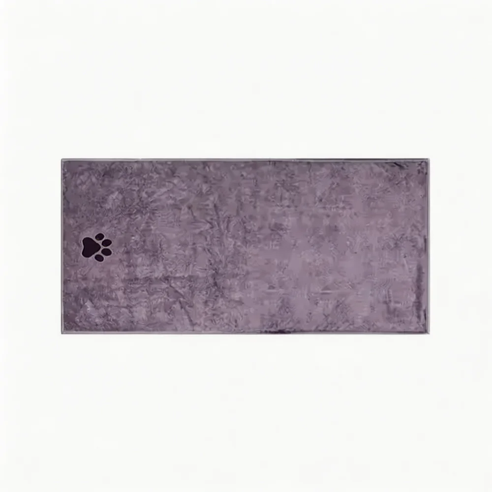 Super Absorbent Quick-Dry Bath Towel with Paw Print