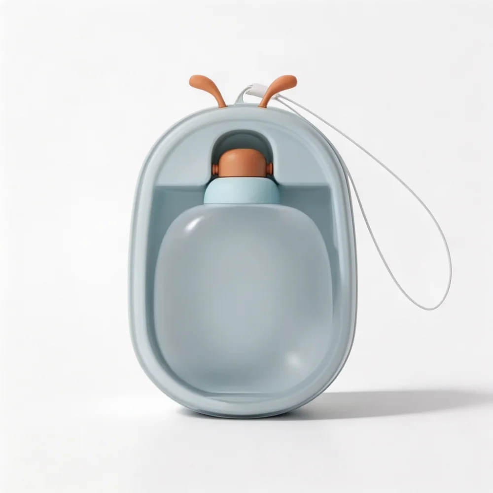 500ml Cute Bee Design Portable Pet Water Bottle