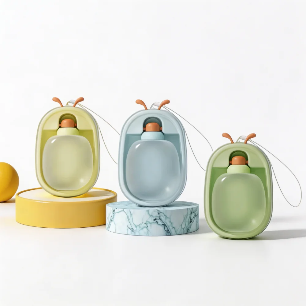 500ml Cute Bee Design Portable Pet Water Bottle