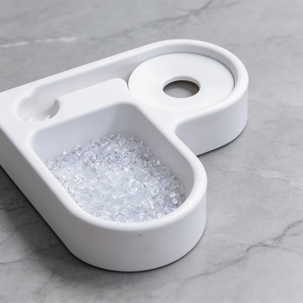 500ml 2-in-1 Gravity Auto-Refill Pet Water and Food Bowl