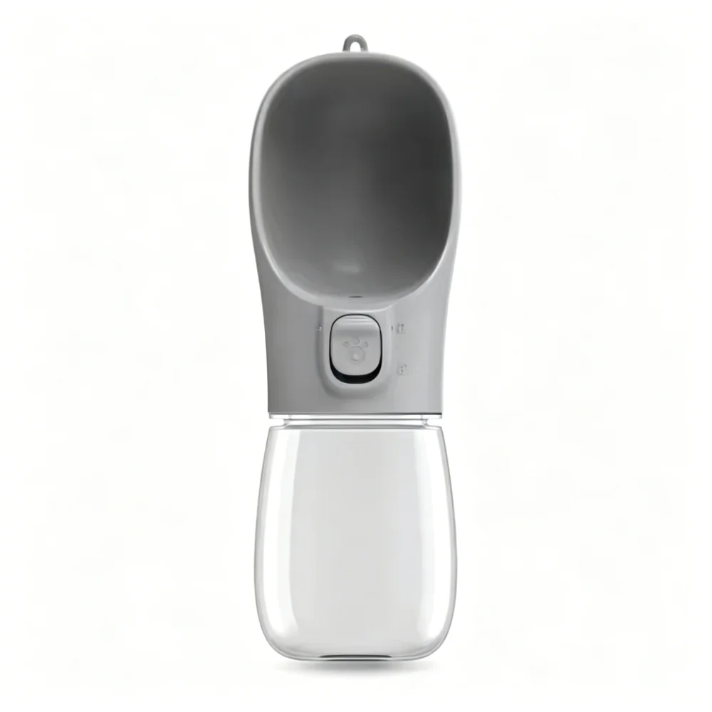 Portable Pet Water Bottle with Wide Drinking Trough