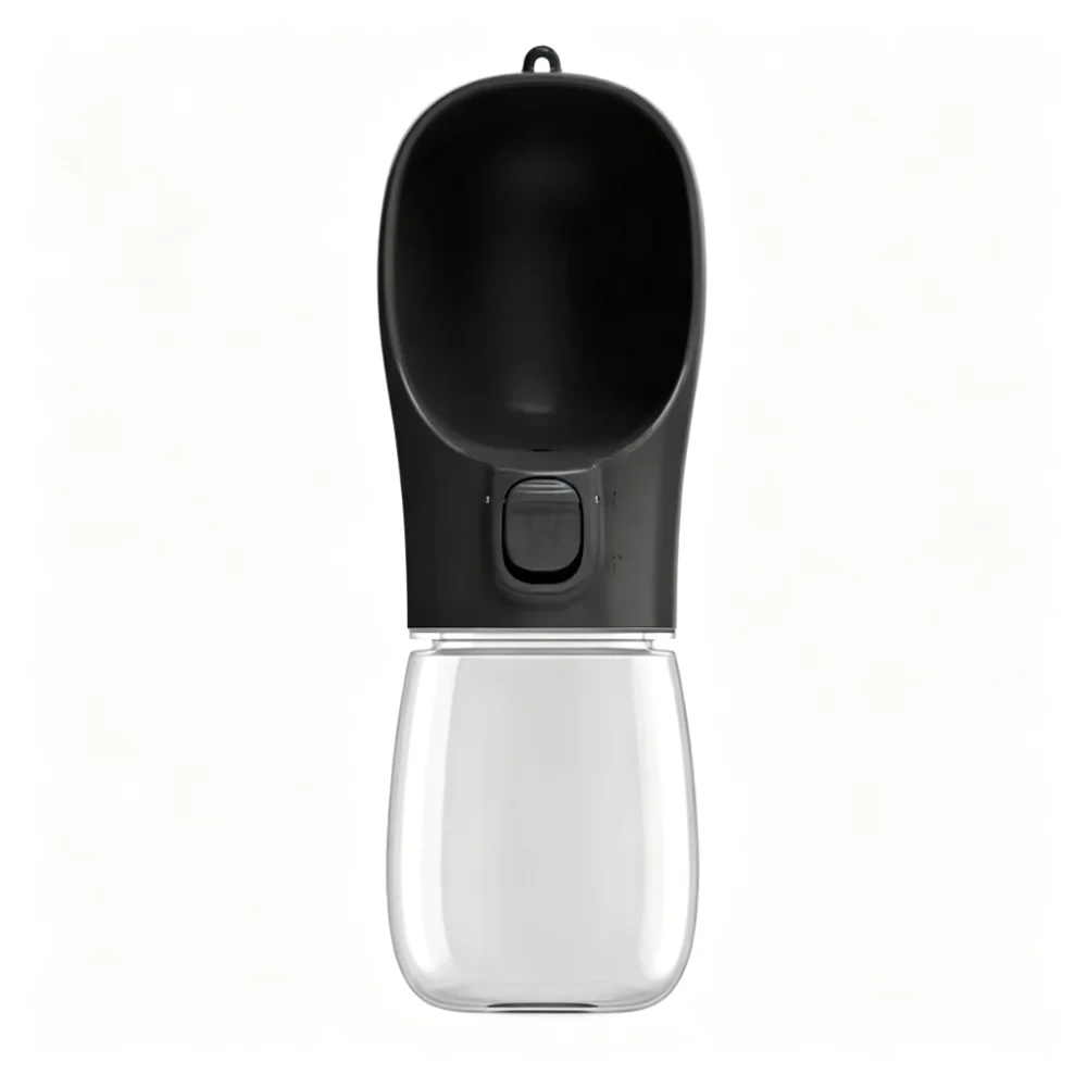 Portable Pet Water Bottle with Wide Drinking Trough