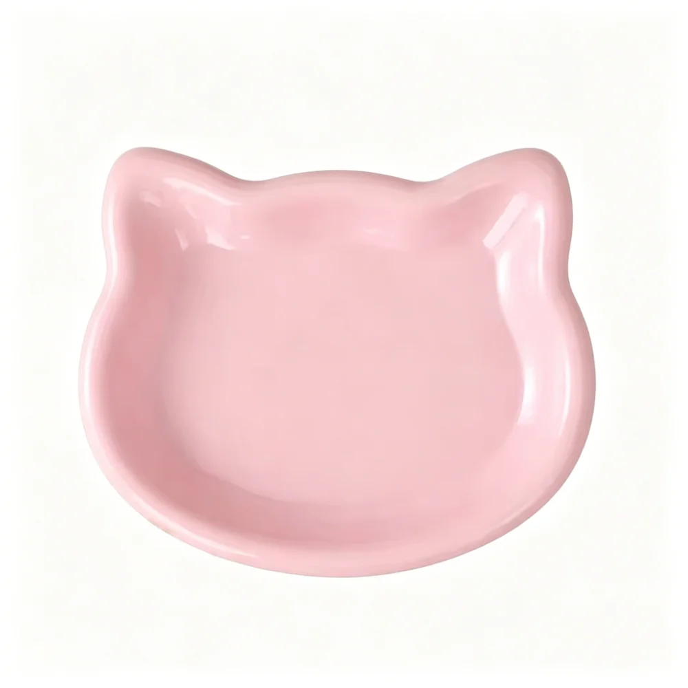Cat Shape Ceramic Dipping Sauce Dish Set