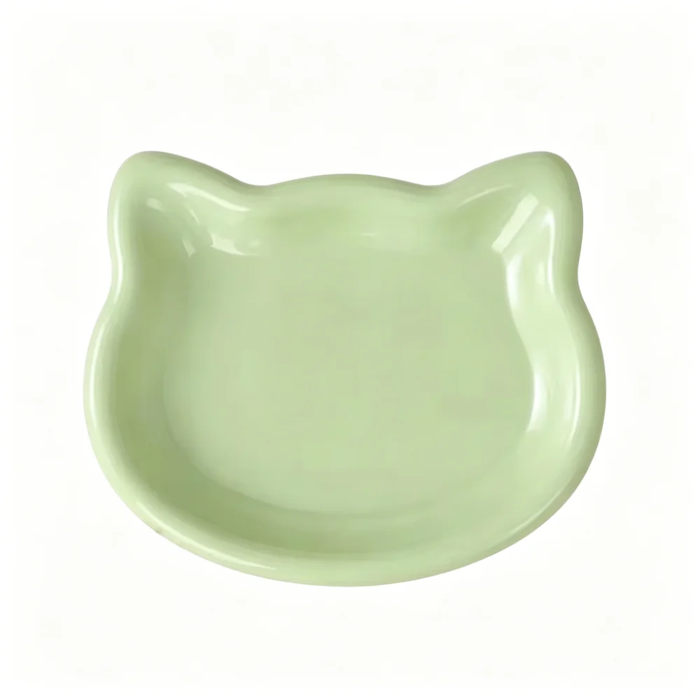 Cat Shape Ceramic Dipping Sauce Dish Set
