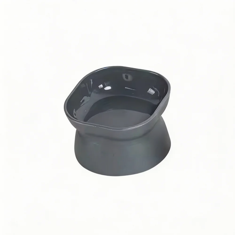 Double-Sided Pet Bowl with 15° Tilted Design