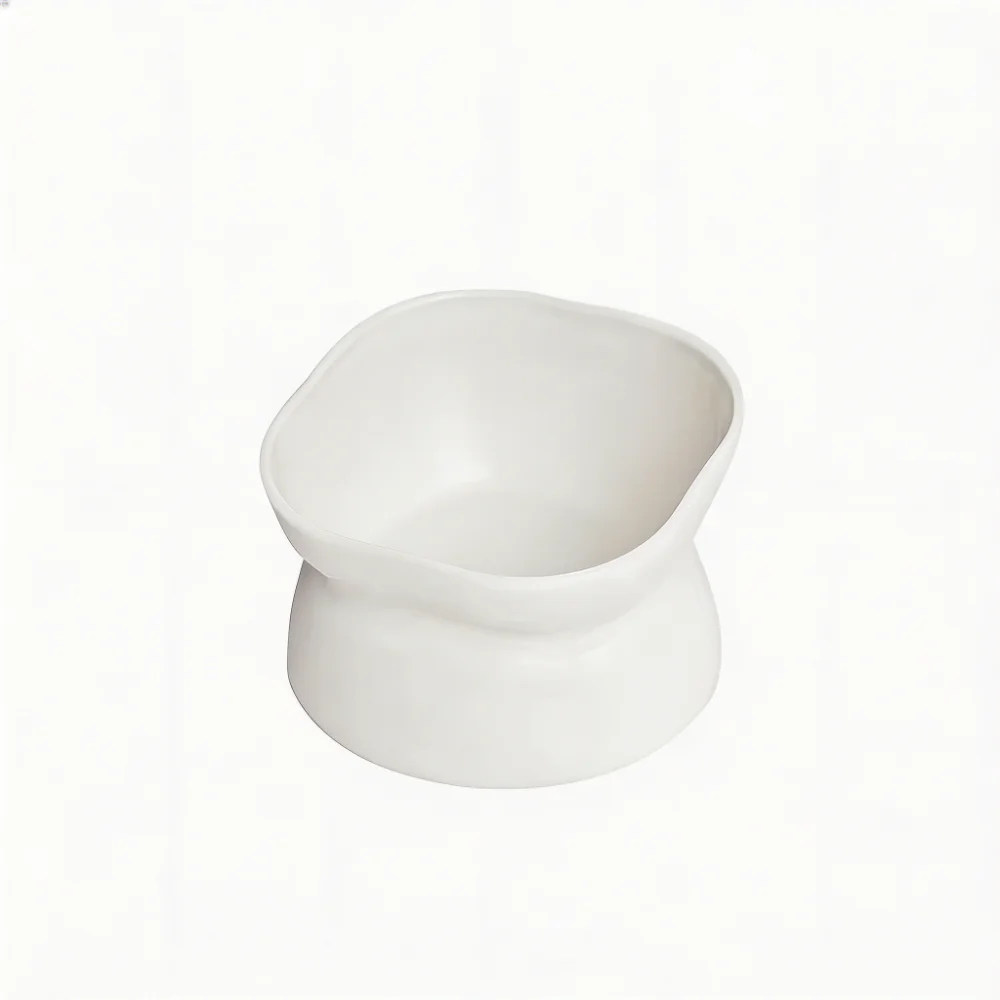 Double-Sided Pet Bowl with 15° Tilted Design
