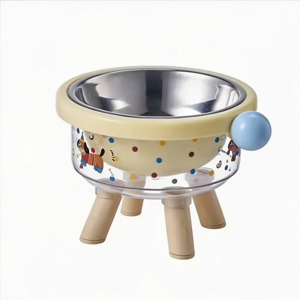 Elevated Cat Dog Bowl Nordic Style Raised Pet Feeder