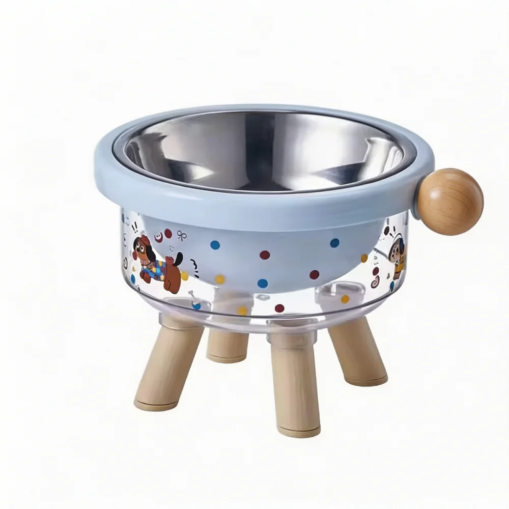 Elevated Cat Dog Bowl Nordic Style Raised Pet Feeder