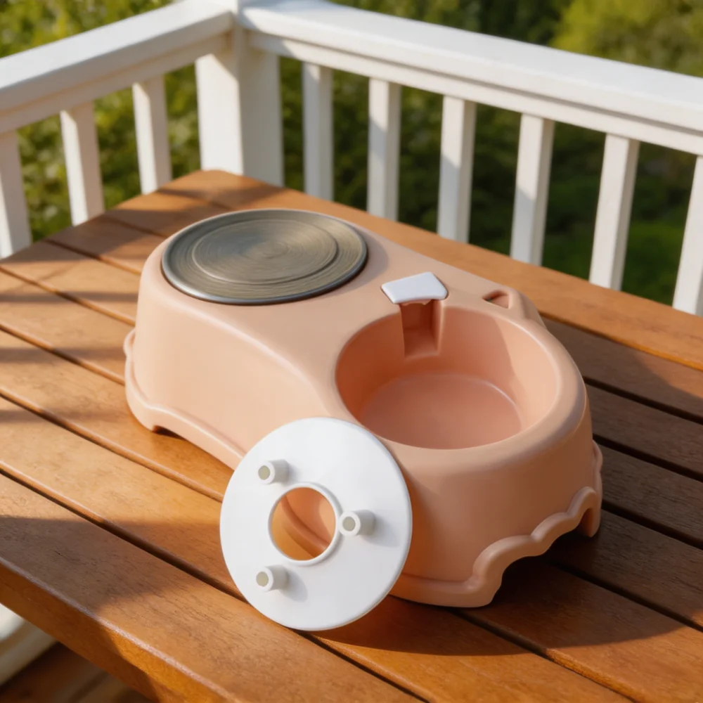 Gravity Auto-Refill Pet Water and Food Bowl Set