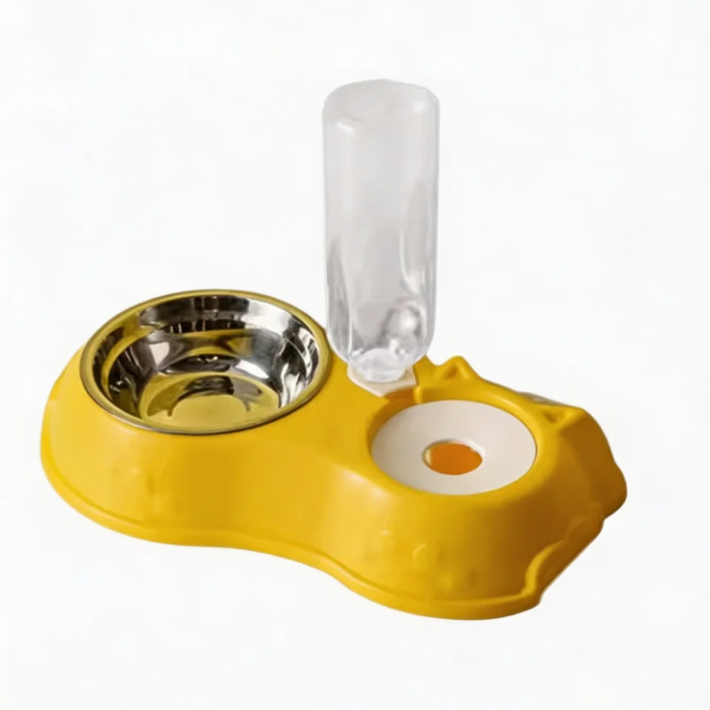 Gravity Auto-Refill Pet Water and Food Bowl Set