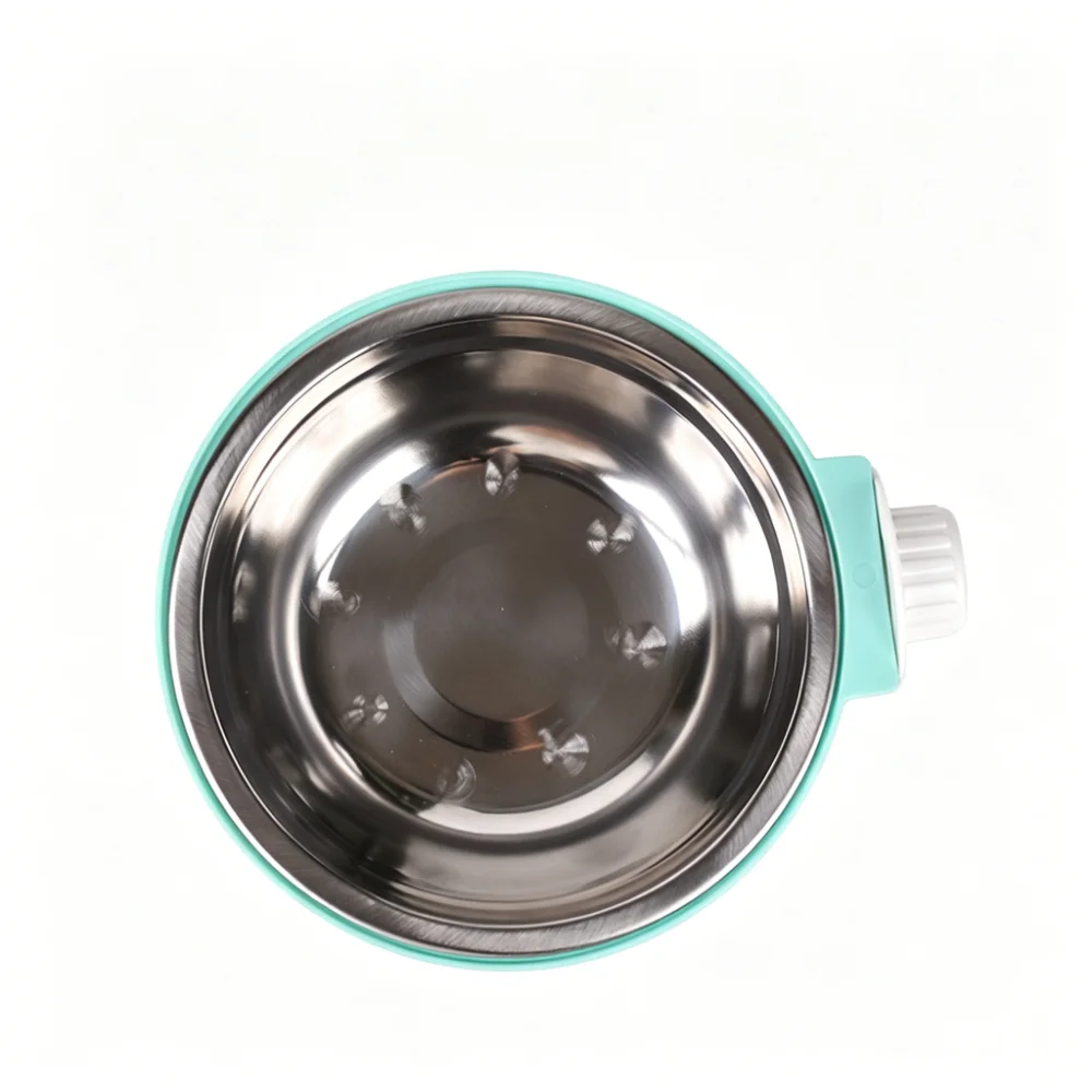 Hanging Cage Pet Bowl with Stainless Steel Inner Bowl