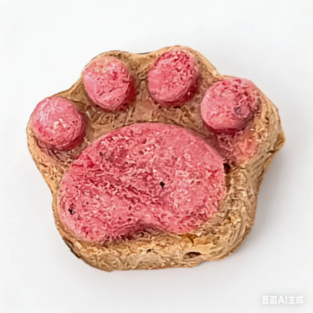Paw Print Natural Dental Chew Bones for Dogs