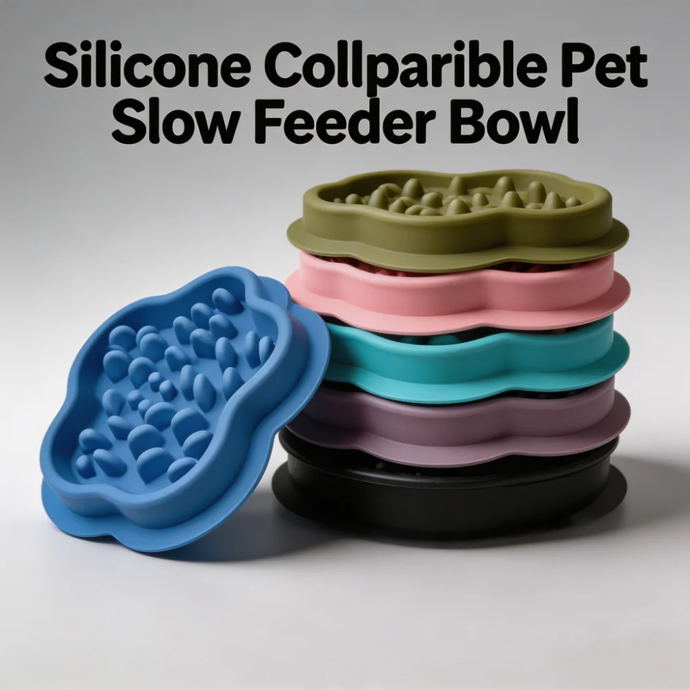 Petal Slow Feeder Bowl for Dogs & Cats