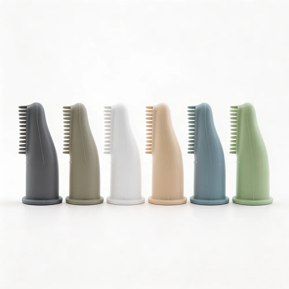 Silicone Finger Toothbrush for Dogs and Cats
