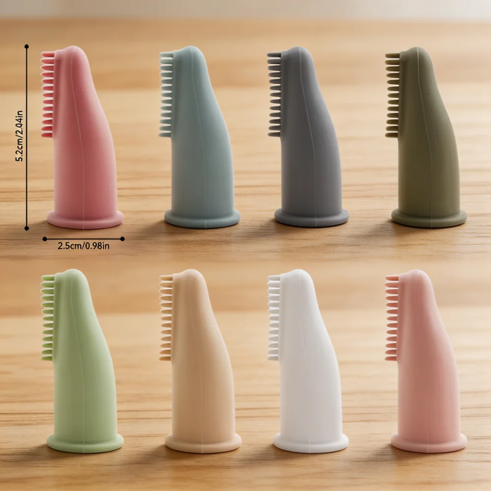 Silicone Finger Toothbrush for Dogs and Cats
