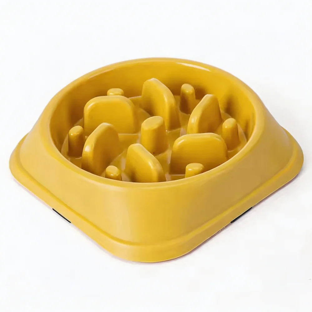 Slow Feeder Dog Cat Bowl with Maze Design