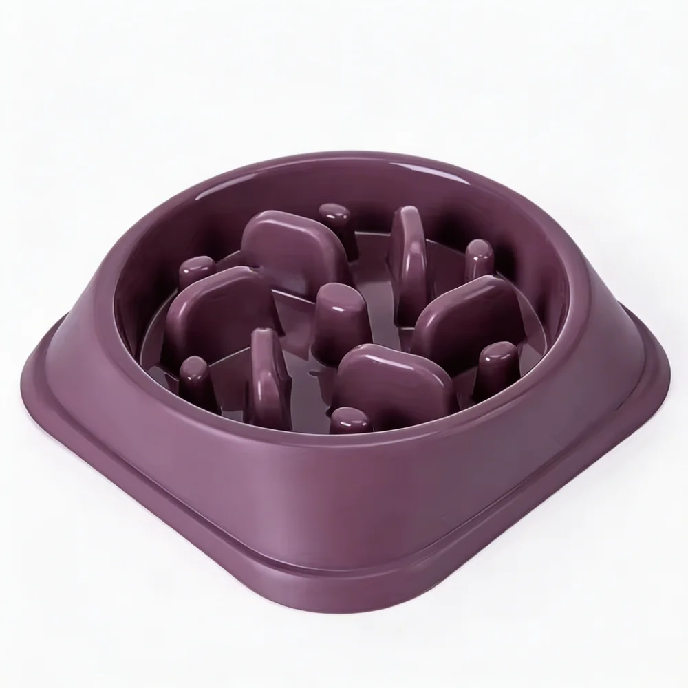 Slow Feeder Dog Cat Bowl with Maze Design