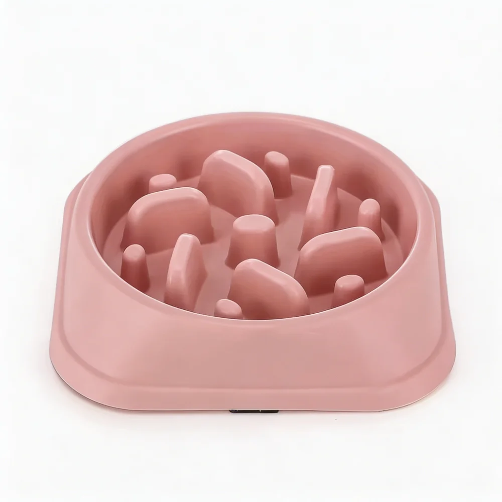 Slow Feeder Dog Cat Bowl with Maze Design