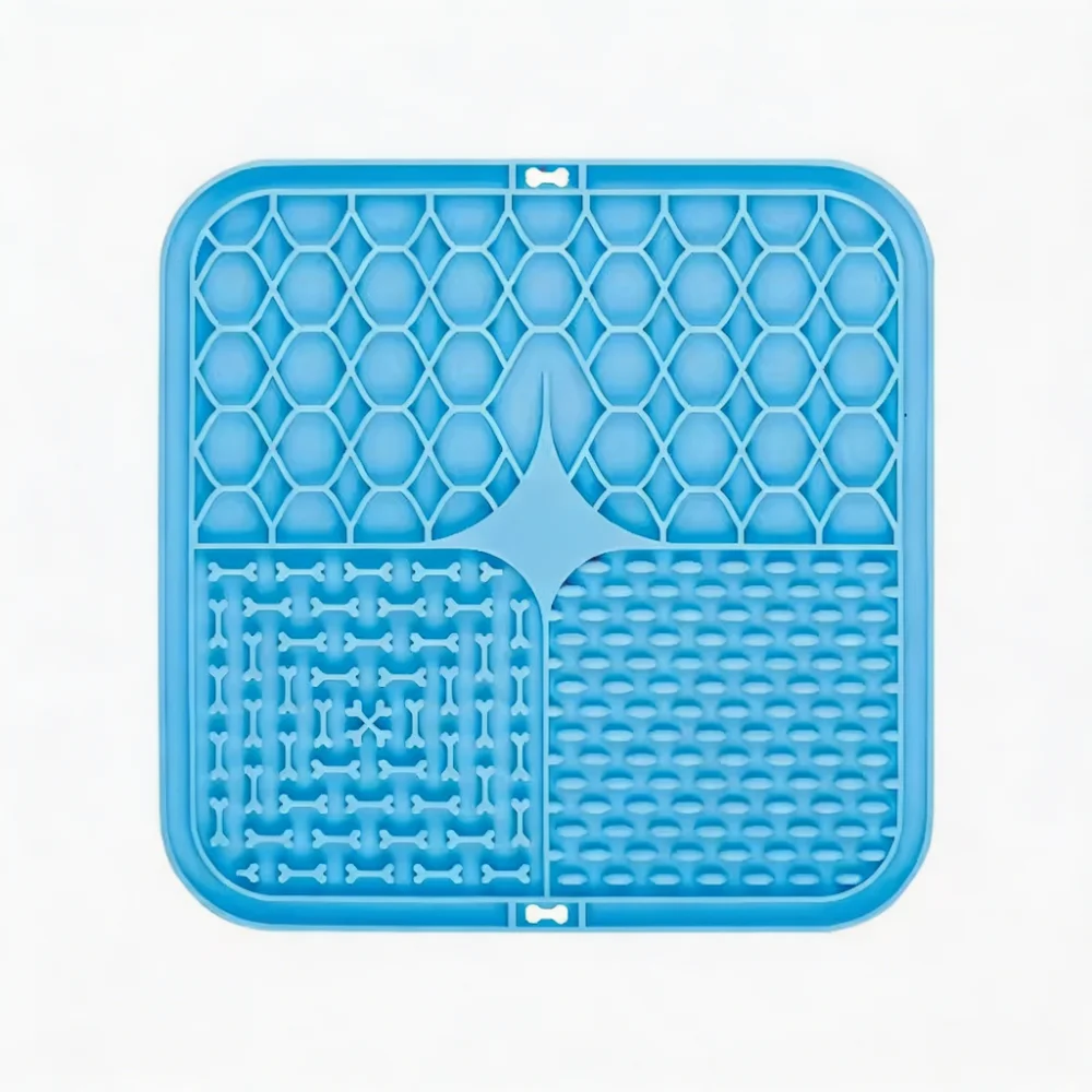 Slow Feeder Lick Mat for Dogs and Cats with Suction Cup