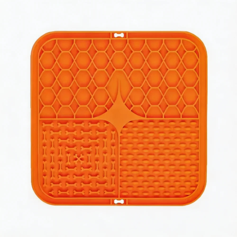 Slow Feeder Lick Mat for Dogs and Cats with Suction Cup