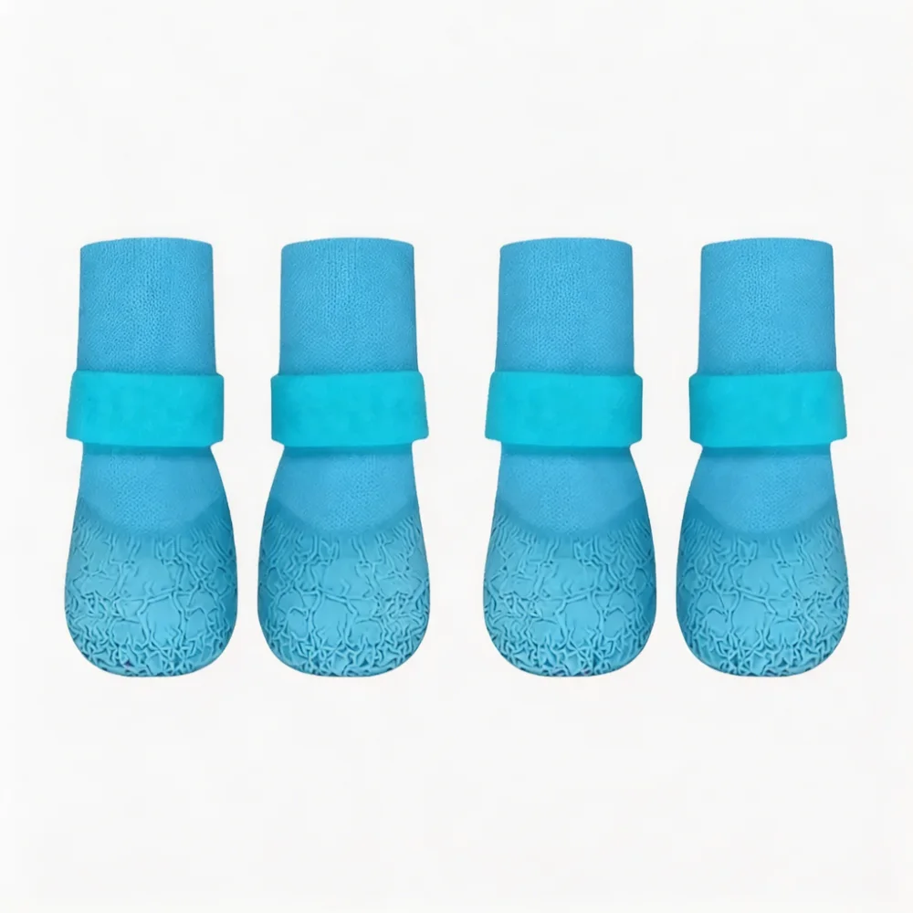Waterproof Non-Slip Dog Socks Set of 4