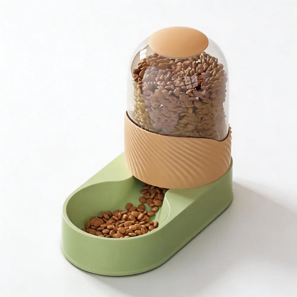 3.8L Whale Series Gravity Pet Feeder and Water Dispenser Set