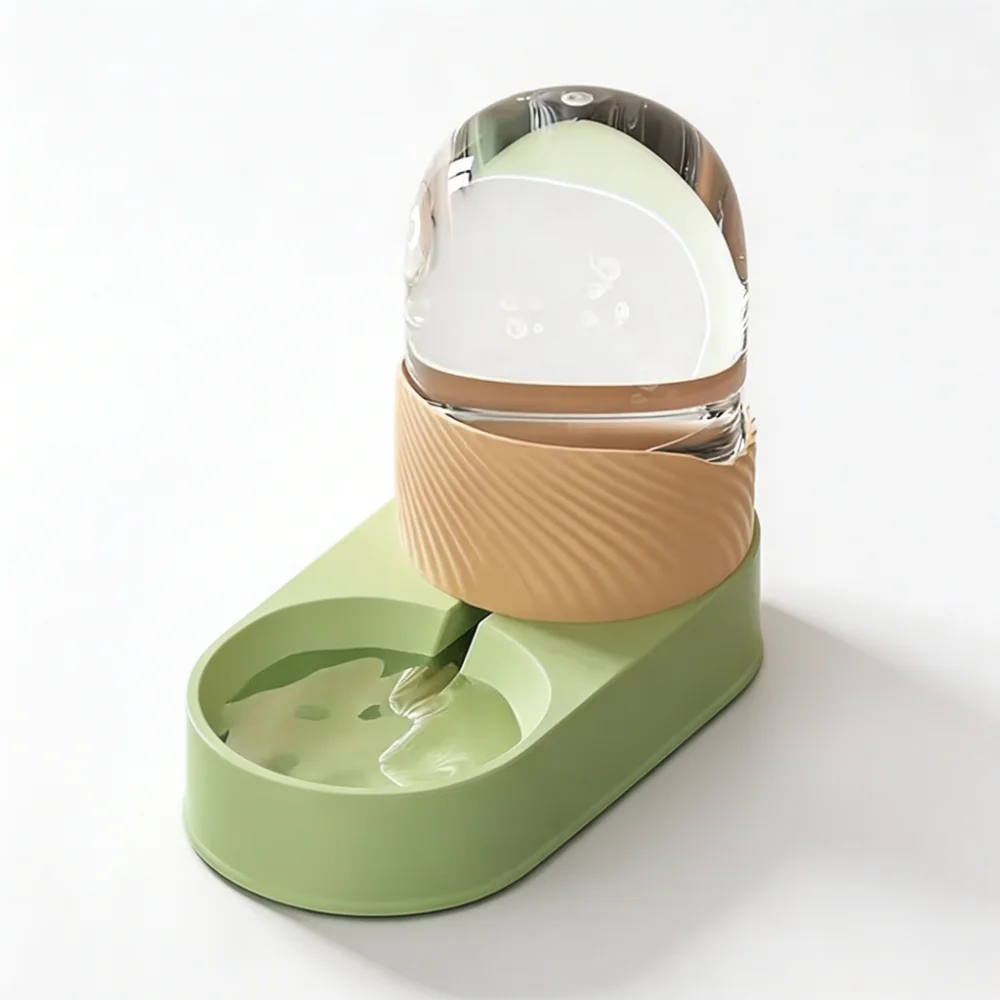 3.8L Whale Series Gravity Pet Feeder and Water Dispenser Set