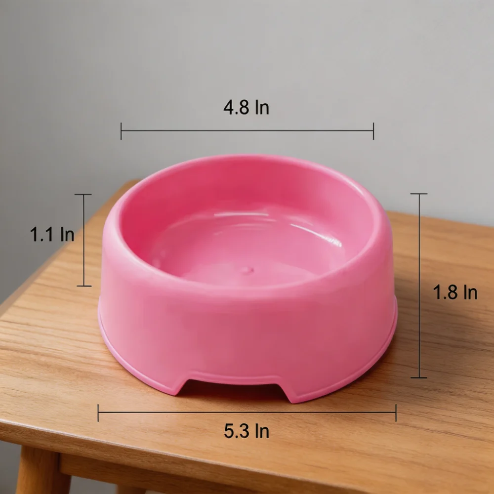 Whisker Fatigue Free Cat Bowl Wide Shallow Pet Feeding Dish
